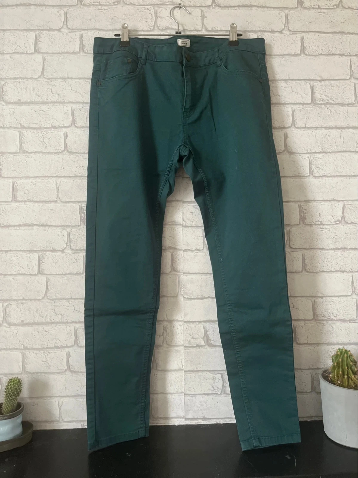 Pantalon slim vert – Taille 40 – Pimkie